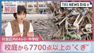 小学校の校庭の“くぎ”で児童が大けが　校庭の“大量のくぎ”はなぜ見逃されていた？【news23】｜TBS NEWS DIG