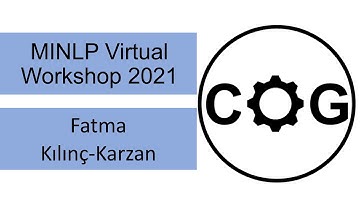 Fatma Kılınç-Karzan: Characterizations and Applications of Rank-One Generated Cones