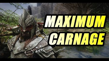 Skyrim SE | Maximum Carnage | MCO ADXP | Valhalla Combat | Anchor Battleaxe | Project Impact