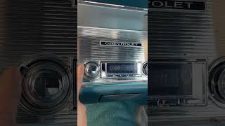 Retro Sound Stereo #installation #classiccars #americanmuscle #stereo #caraudio #12volts