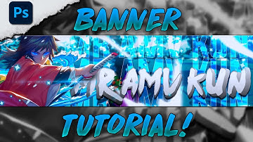 PS Tutorial: Make *CLEAN* Anime Banner (EASY) +FREE DOWNLOAD!