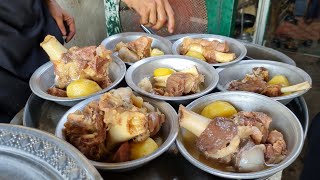 Lalchapur Rosh Recipe | Giant Size Rosh Prepared | Peshawari dum pukht near me Peshawar Street Food