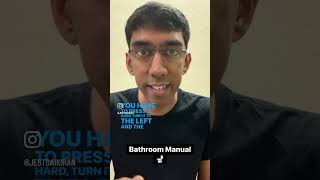Bathroom Manual #Comedy #Shorts