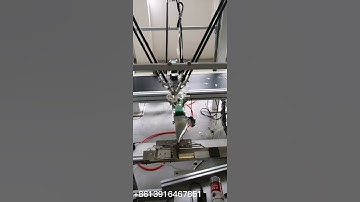 Delta robot spider arm sorting machine for hardware industry