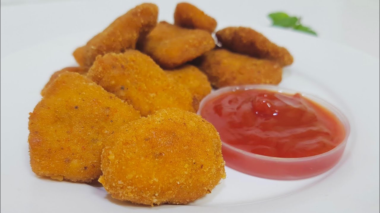 Homemade Chicken Nuggets/How to make Crispy Chicken Nuggets/Kids ...