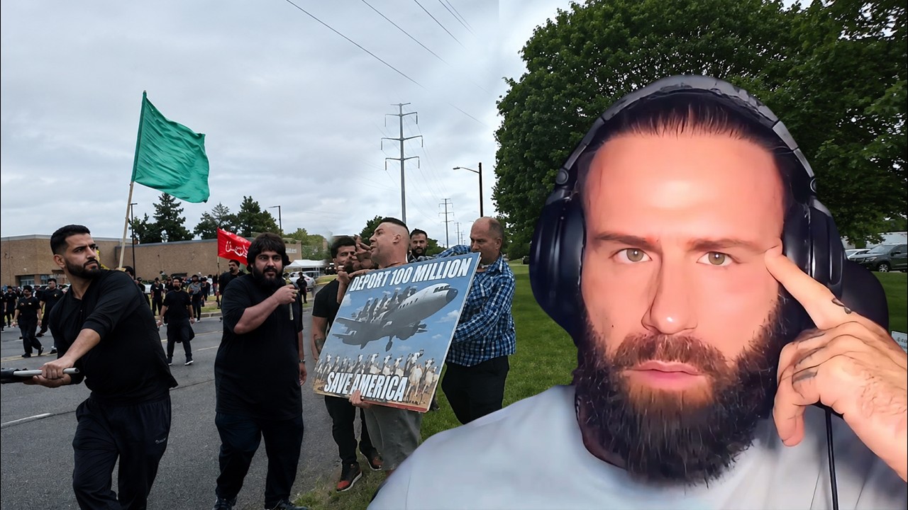 Thumbnail for Jake Lang ATTACKED by Muslim Mob in Dearborn