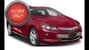Open and start Chevy Volt with a dead key fob battery.