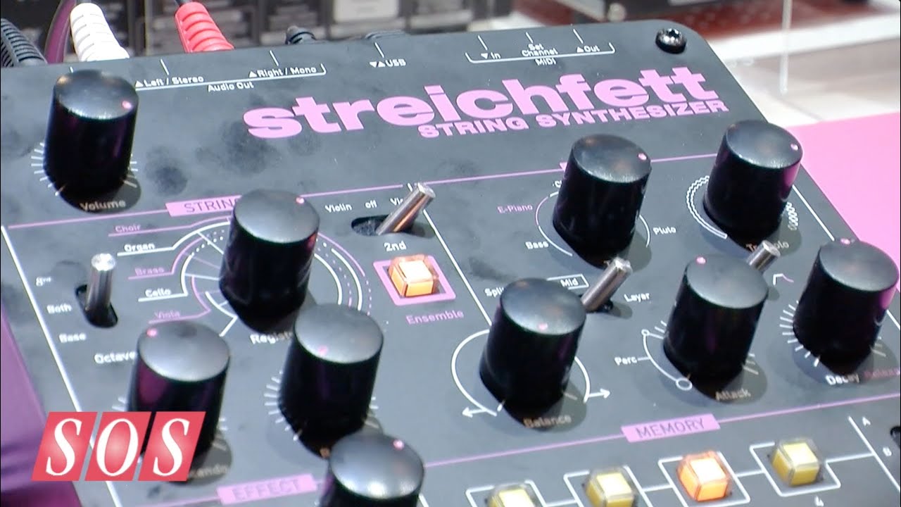 Waldorf Streichfett - Musikmesse 2014 - YouTube