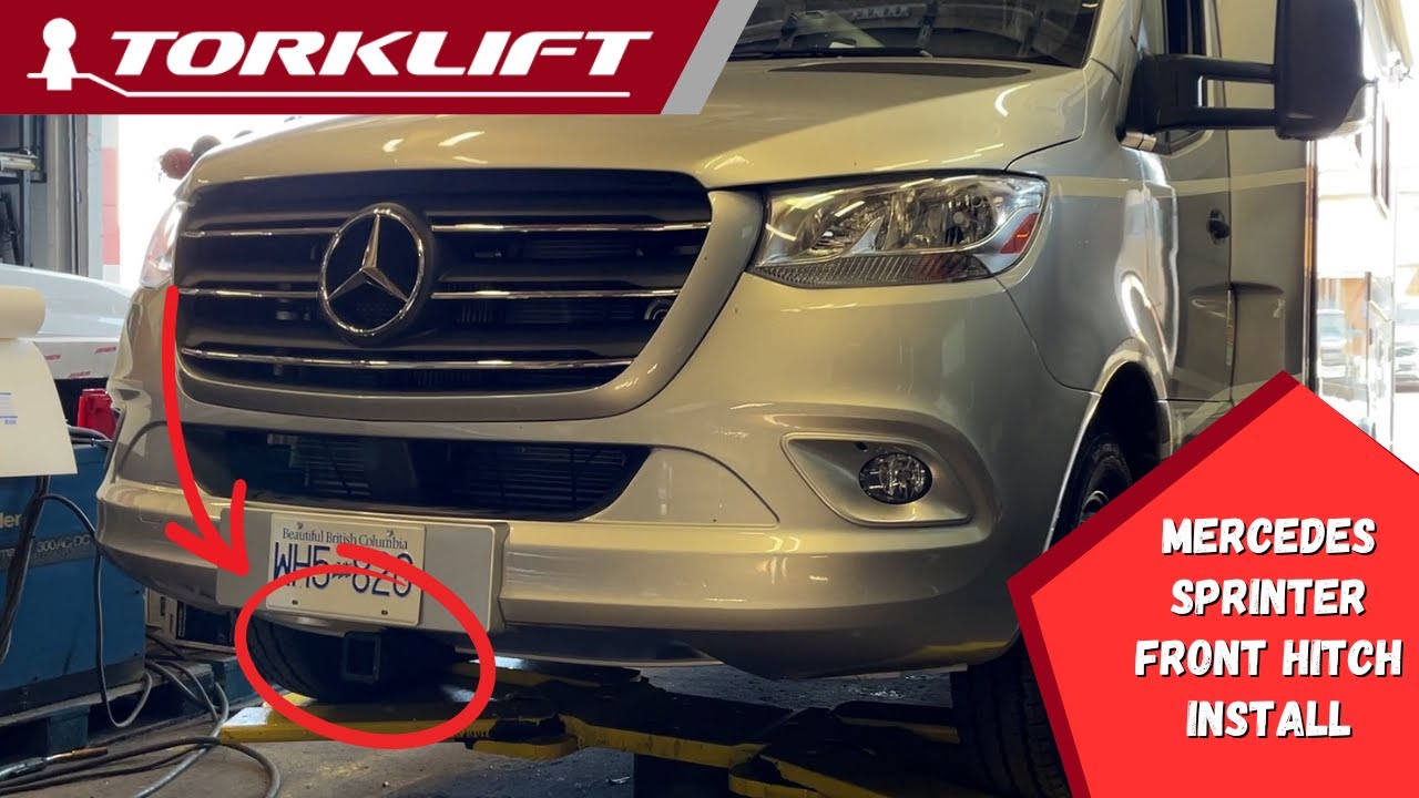 How To Install Mercedes Sprinter Front Hitch by Torklift | X7352
