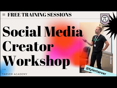 Social Media Creator Workshop