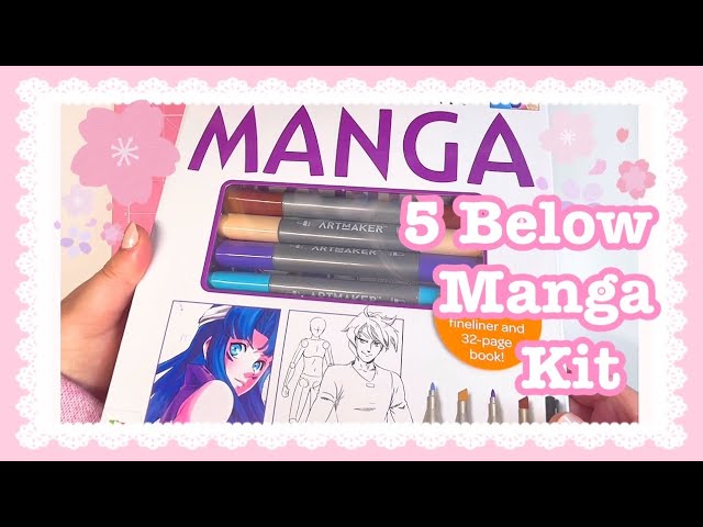 manga drawing set 13-piece, Five Below