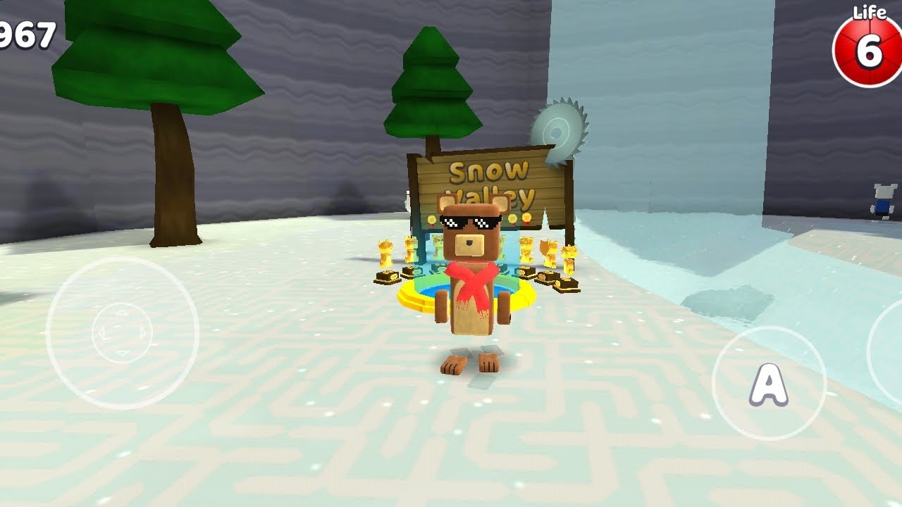 Finding all the snow valley stickers - YouTube