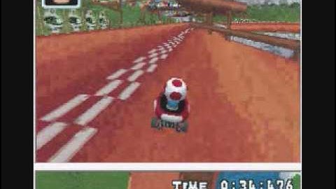 Mario Kart DS - Yoshi Falls World Record 0:54:032