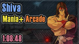 Shiva - Mania+ Arcade Speedrun - 1:08:48 (PB) Streets of Rage 4