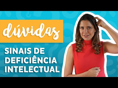 3 sinais de deficiência intelectual