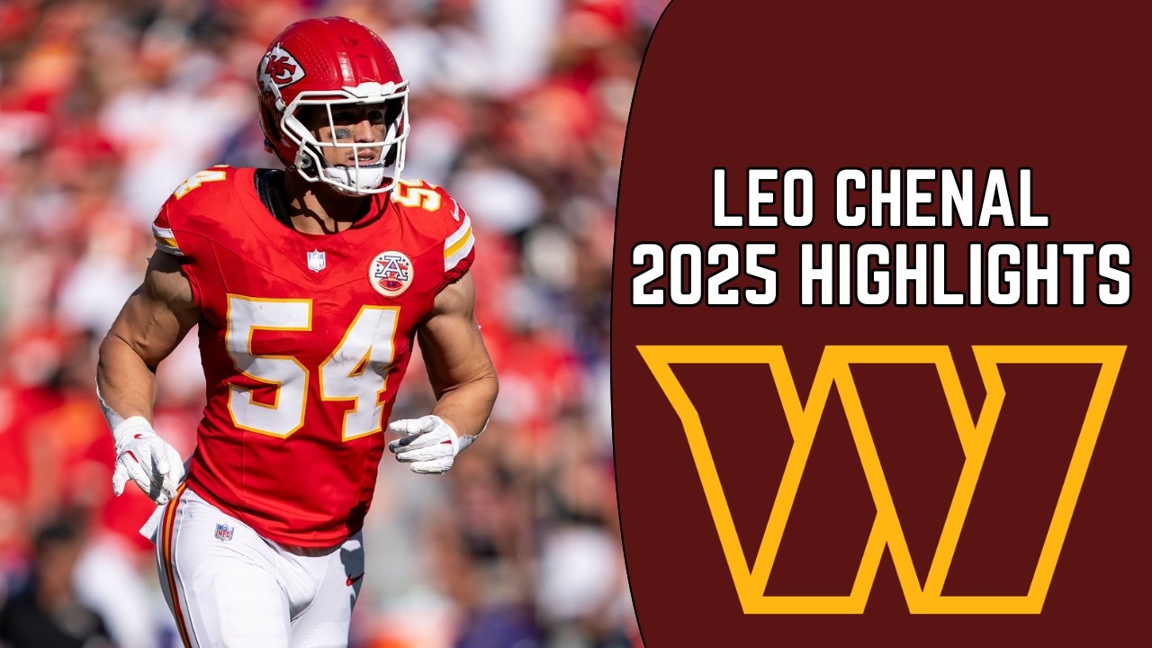 Leo Chenal Highlights 🔥 | Welcome to the Commanders