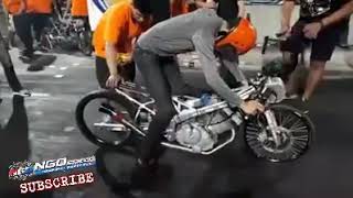 Drag bike fu thailand suara menggelegar