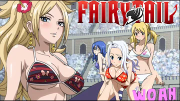 Jenny Challenges Mirajane, Almost Naked Showdown!, FAIRY TAIL!!!! #Anime