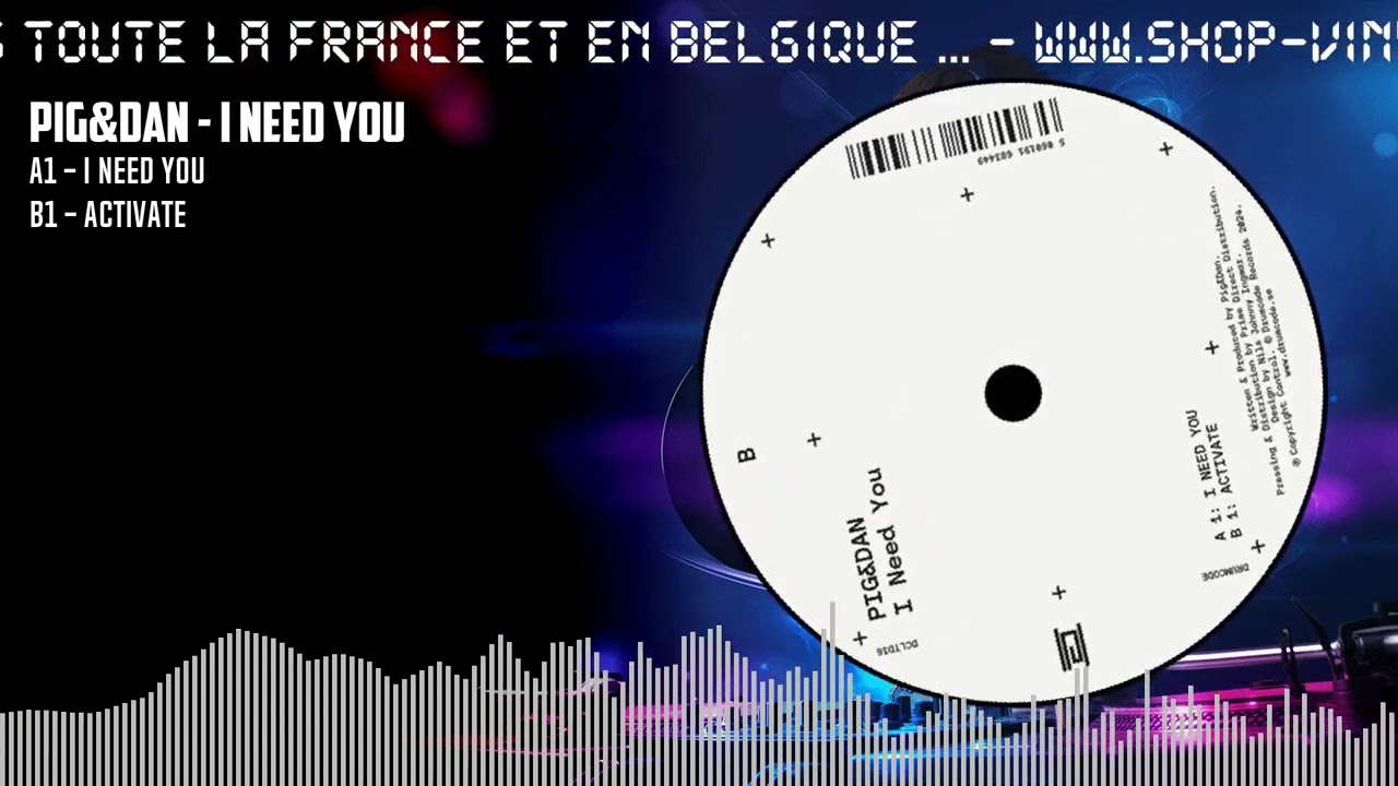 Pig&Dan - I Need You (LTD) [BLACK] (DCLTD36) - YouTube