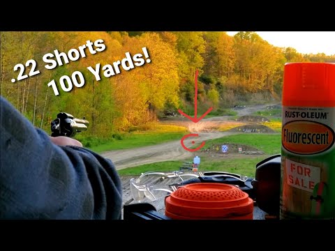 .22 Shorts 100 Yards with Revolver Accurately