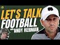 Lets talk football with andy herman executing the plan