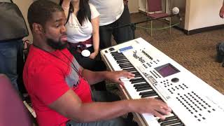 F.L.O.W. Cam #13: Music Monday (Eddie Brown on Keys) “I Shall Wear A Crown” chords