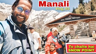 Pehla Trip hi Snow Point hai🤩| Manali Tour | Mr.sar_faraz