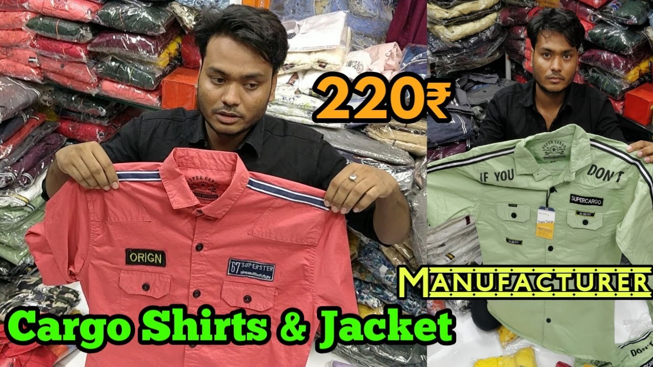 Cargo Shirts \u0026 Jacket Ke Manufacturer 