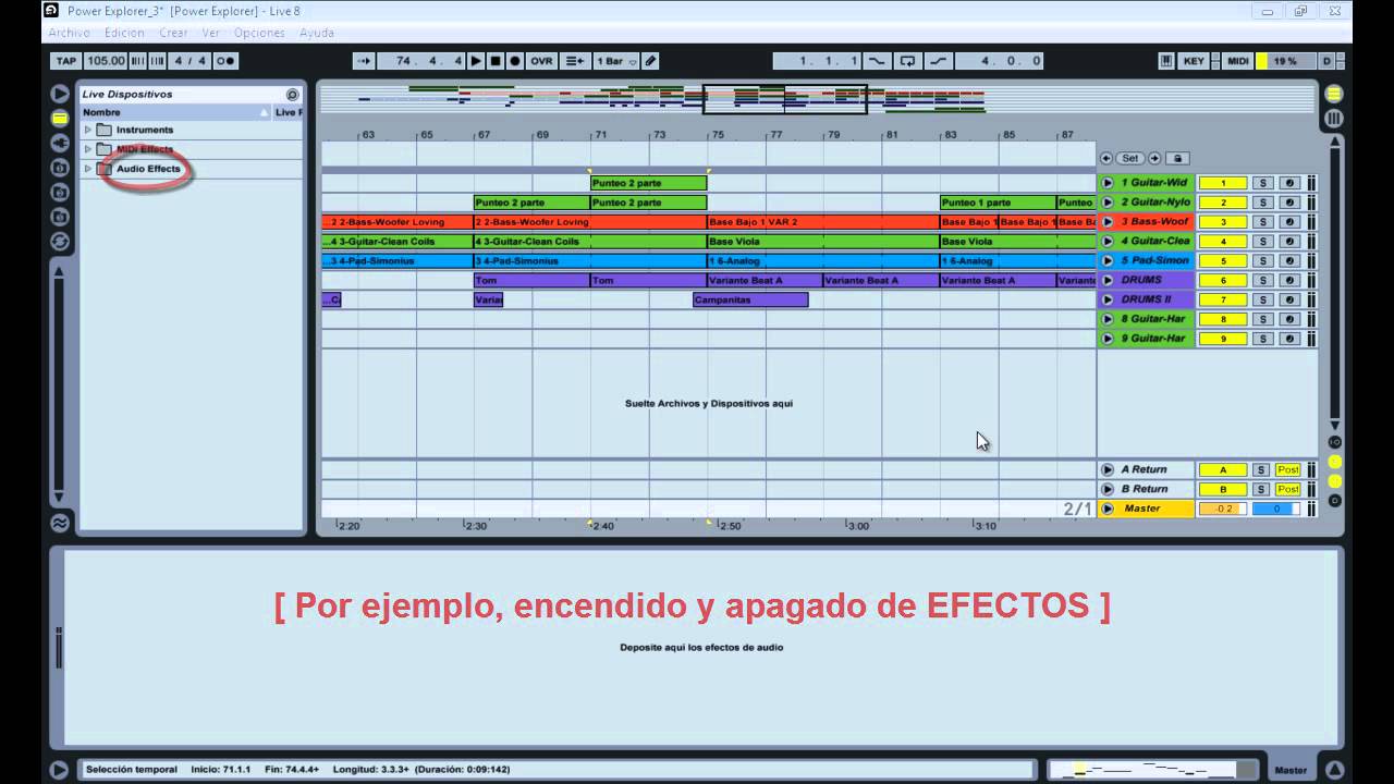 Ableton Live 8 (Video Tutorial Básico - PARTE III) - YouTube