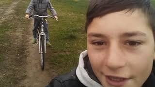 Vlog amuzant cu bicicleta