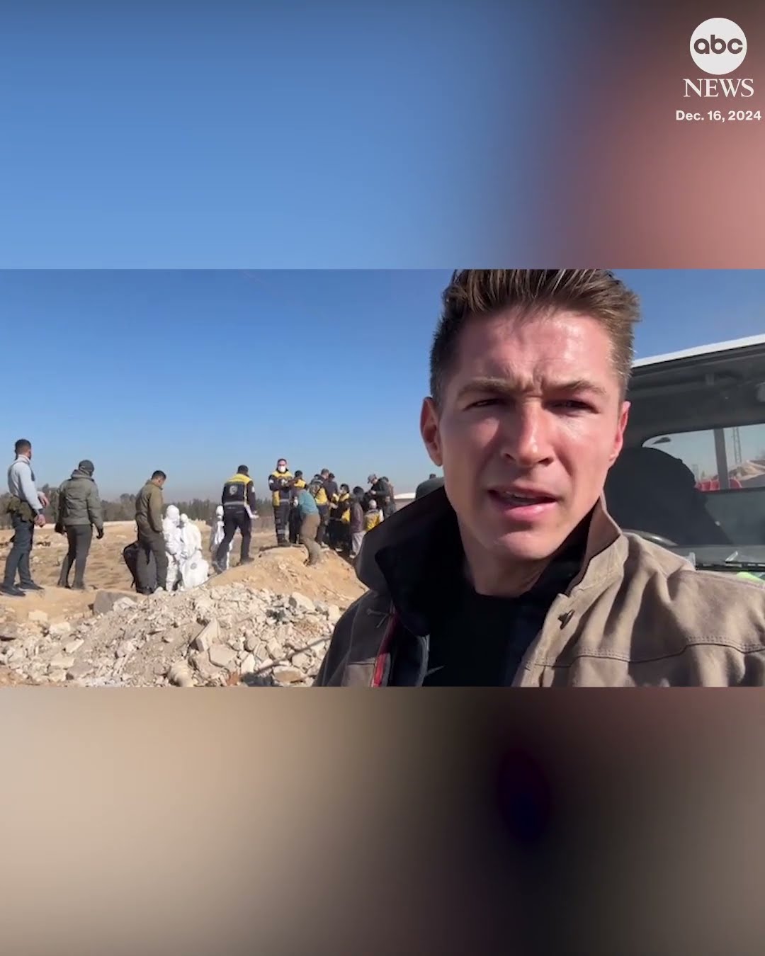 'Bags of bones' discovered after fall of Assad in Syria