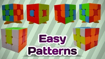 Cube Patterns | How To Make Patterns in 3×3 Rubik