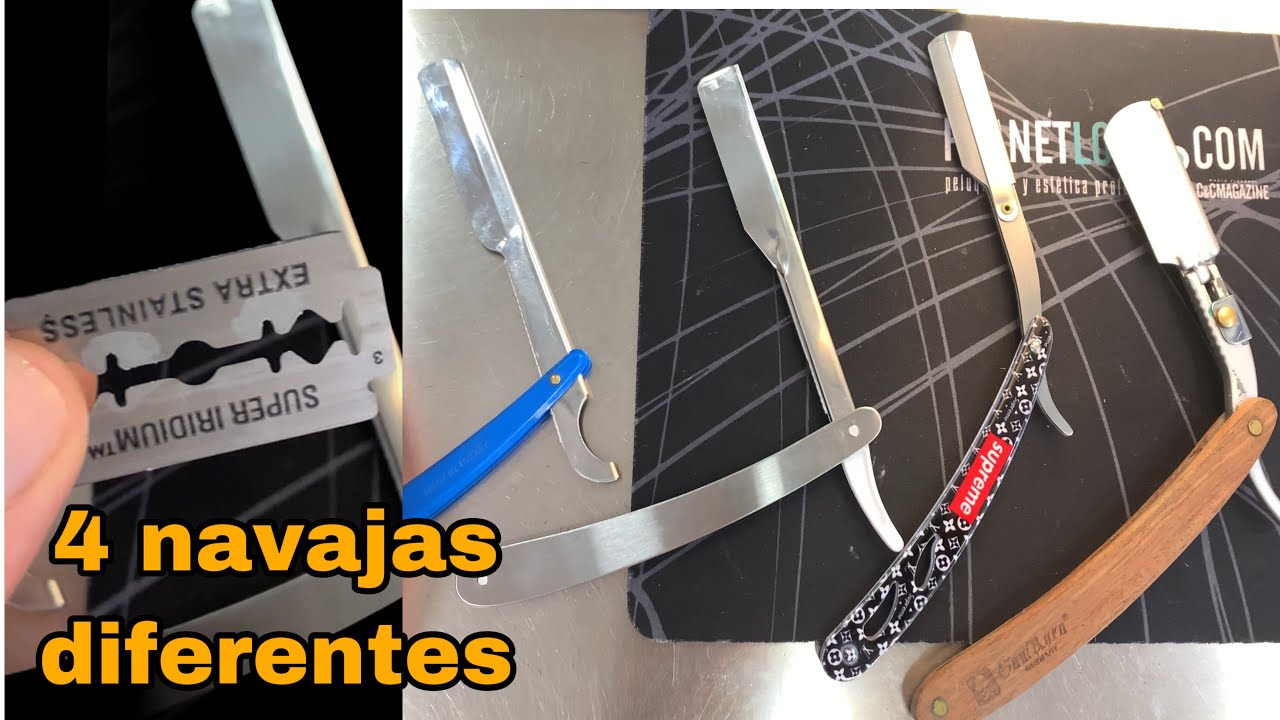 Como cambiar la cuchilla de la navaja de afeitar How to put a blade