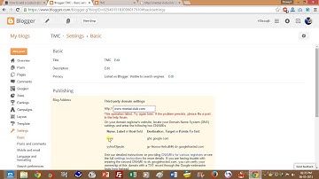 How to add a custom domain name to Blogger