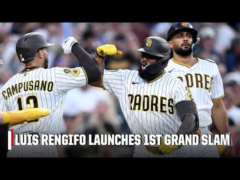 GRAND SALAMI π€© Luis Rengifo goes yard for first career grand slam | MLB on ESPN