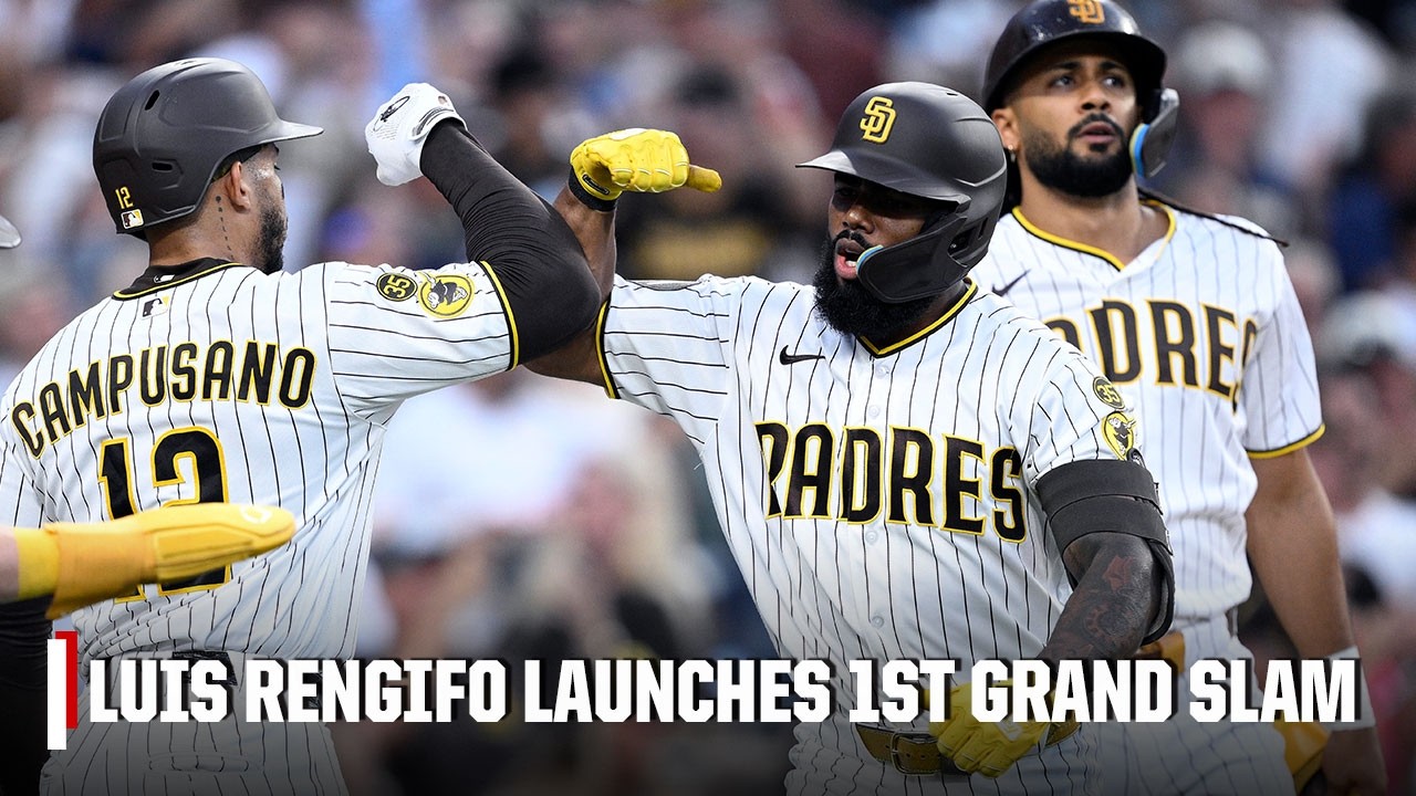 GRAND SALAMI 🤩 Luis Rengifo goes yard for first career grand slam | MLB on ESPN