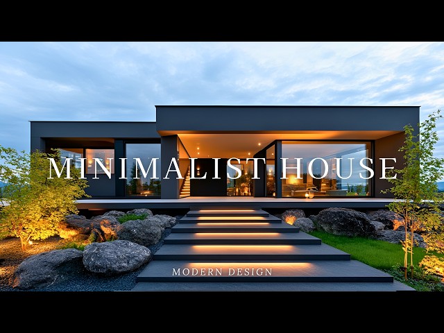 Minimalist Small House Exterior Design
