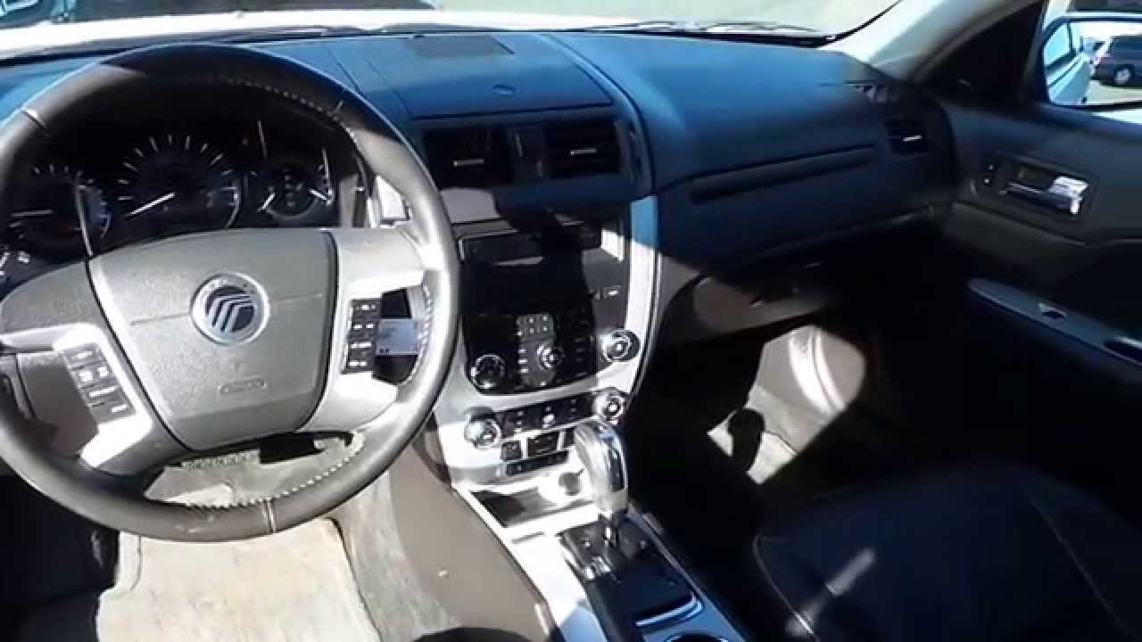 2010 Mercury Milan, White STOCK 31908A Interior YouTube