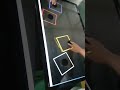 Been wanting to play with this really fun token recognition object recognition #touchtable #multi