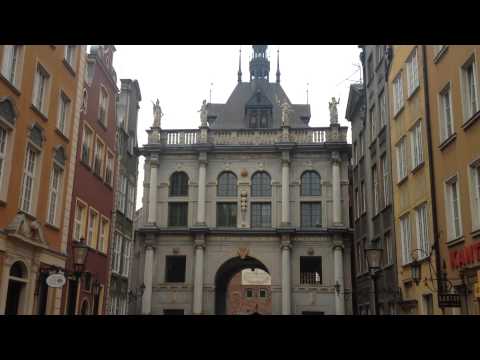 Gdańsk Centrum Długa Trakt Królewski Złota Brama