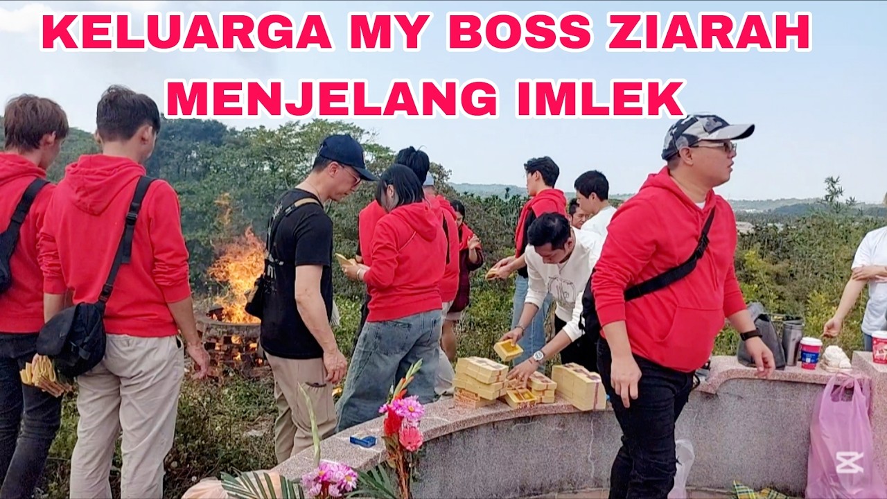 Tradisi orang taiwan‼️ ziarah makam menjelang imlek 2026