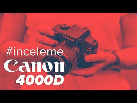 Video: Canon 4000d ne kadar iyi?