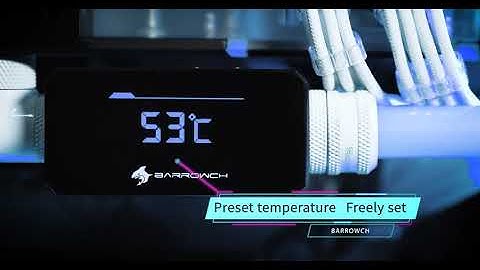 Barrowch multimode OLED display protector with alarm for overheat and Intelligent shutdown