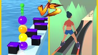 Stack Rider Vs Sky Roller: All Levels Gameplay Android, iOS New Update