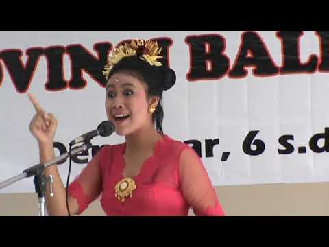 Pidato bahasa bali dan artinya