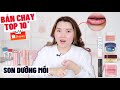 "Bóc phốt" 𝐓𝐎𝐏 𝟏𝟎 SON DƯỠNG MÔI BÁN CHẠY NHẤT SHOPEE