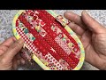 変わったマチの作り方❣️プックリフォルムのミニラウンドポーチ🍬How to make a strange gusset ❣️ Mini round pouch 🍬