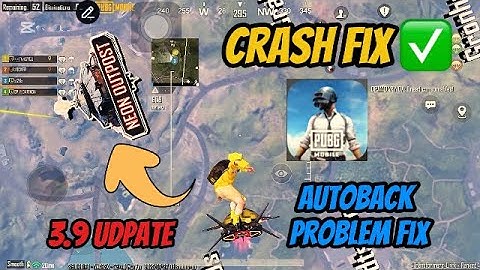 Pubg Mobile Crash Fix✅ | Auto back Problem Fix👈☑️ | For all IOS Model | 6,6s,7,7plus,8,8plus,X,Xr