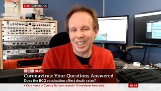 Dr Chris Smith answers some Coronavirus questions on BBC Your Questions Answered 13/04/20