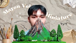 Mayon Volcano Miniature Vlog | Mc Gregore